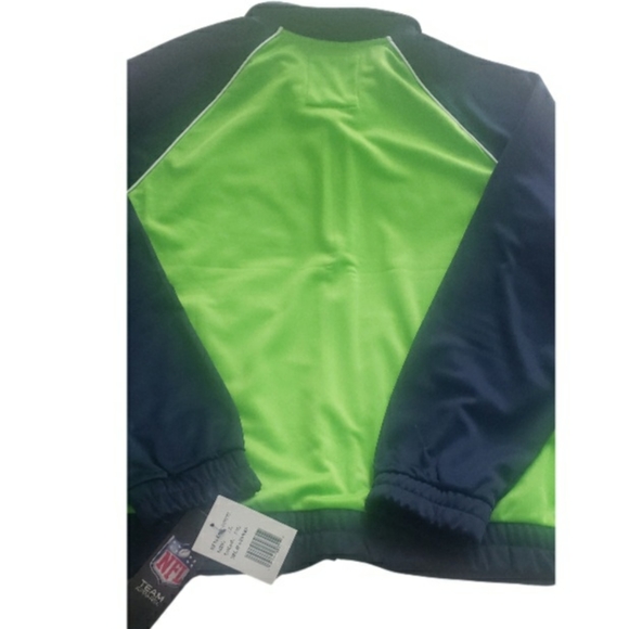 NWT Seattle Seahawks Track Jacket W-XL - Picture 3 of 5